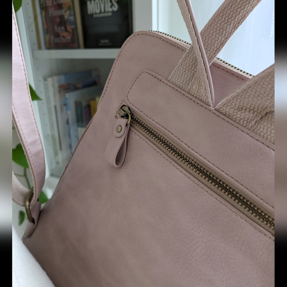 Joy Susan Vegan Leather Backpack - Picture 8 of 11